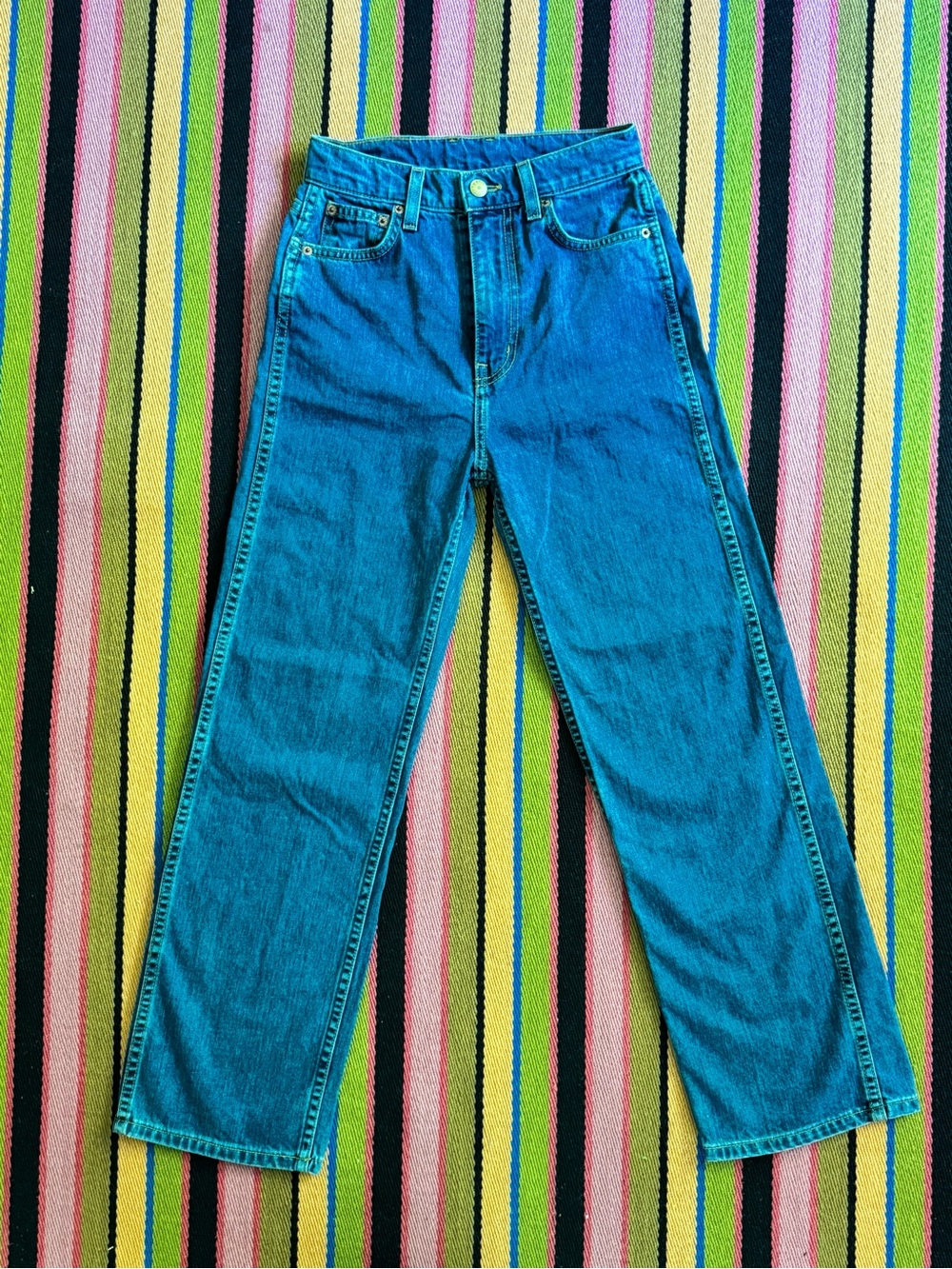 B sides Blue Denim Jeans